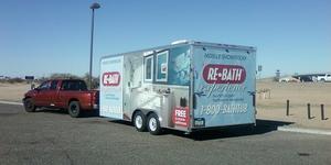 Enclosed cargo trailer move